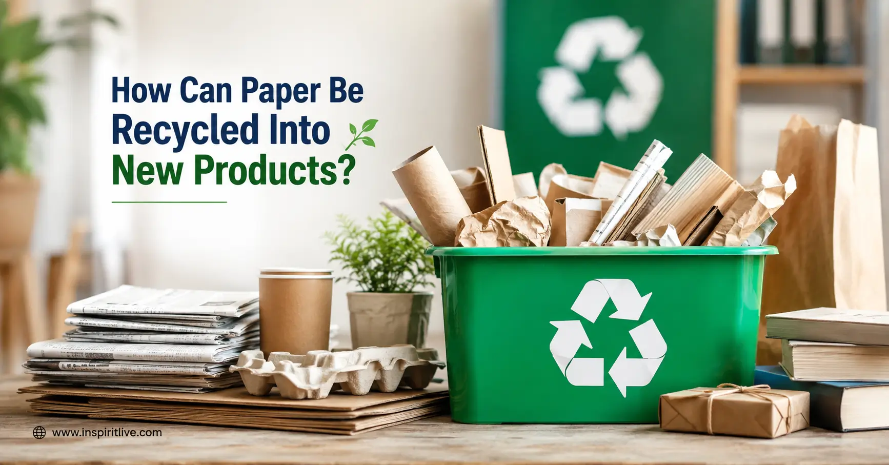 How Can Paper Be Recycled Into New Products?